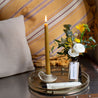 Beeswax Dinner Candle Duo