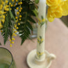 Mimosa Hand Painted Dinner Candle